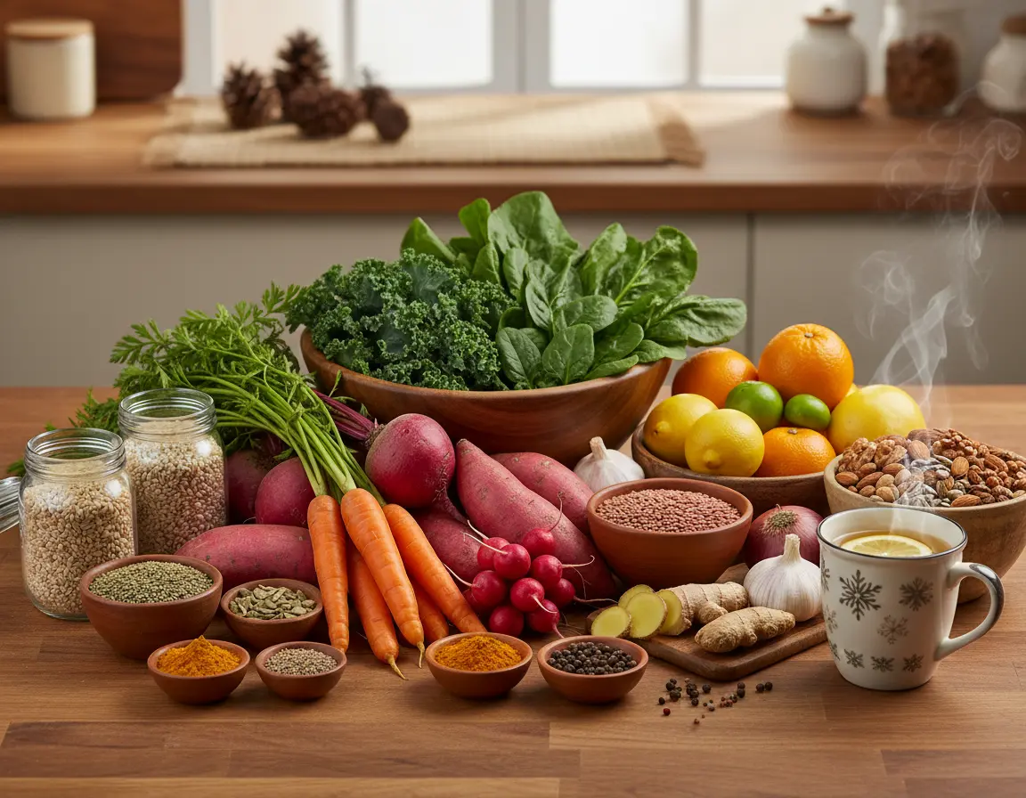 Winter Wellness in Your Grocery Cart: Seasonal Foods to Nourish Body & Soul