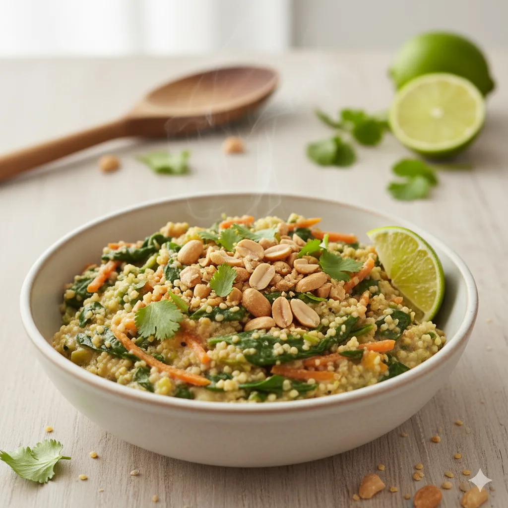 Creamy Coconut-Lime Millet Bowl